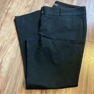 The limited size 6R black dress pants